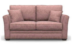 Heart of House Malton 2 Seater Tweed Fabric Sofa Bed - Pink